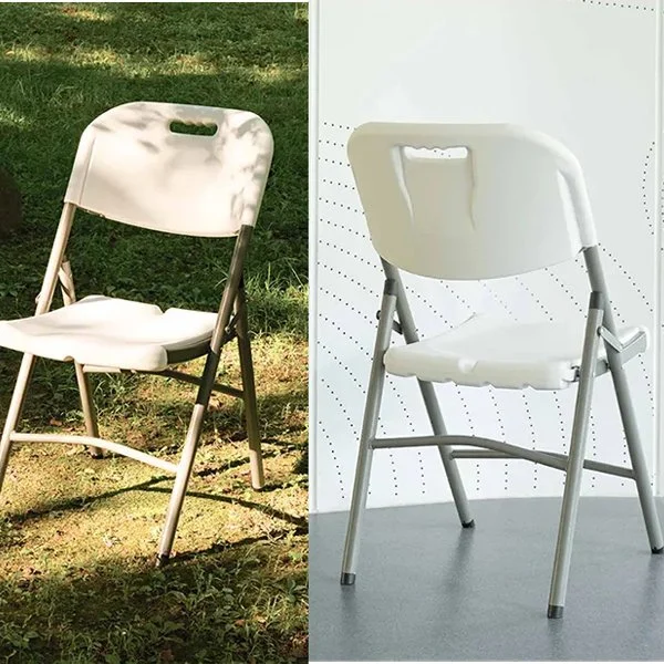 Best Selling Garden Outdoor Event Foldable White Portable Plastic Folding Chair Wholesale/Supplier