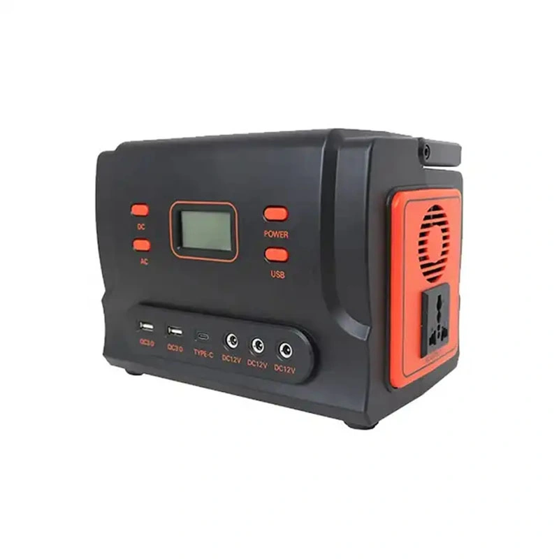 China Manufacturer Portable Lithium Battery Power Station AC DC USB Quick Charge Solar Generator Energy Storage Battery