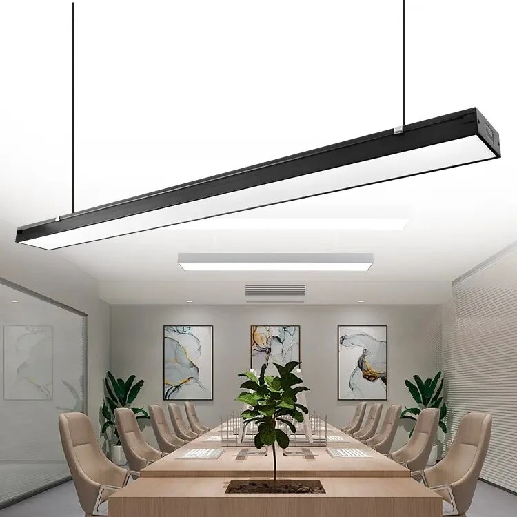 LED Line Light Bar Creative Linear Long Strip Office Corridor Lamp Ceiling & Hanging Line Lamp