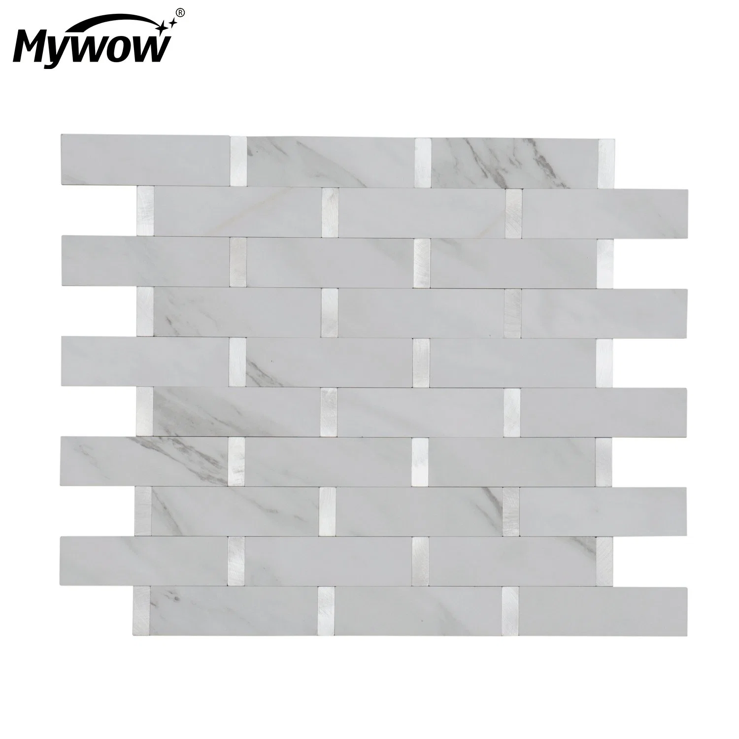 Mywow PVC Plastic Adhesive Vinyl Surface Mosaic Tiles