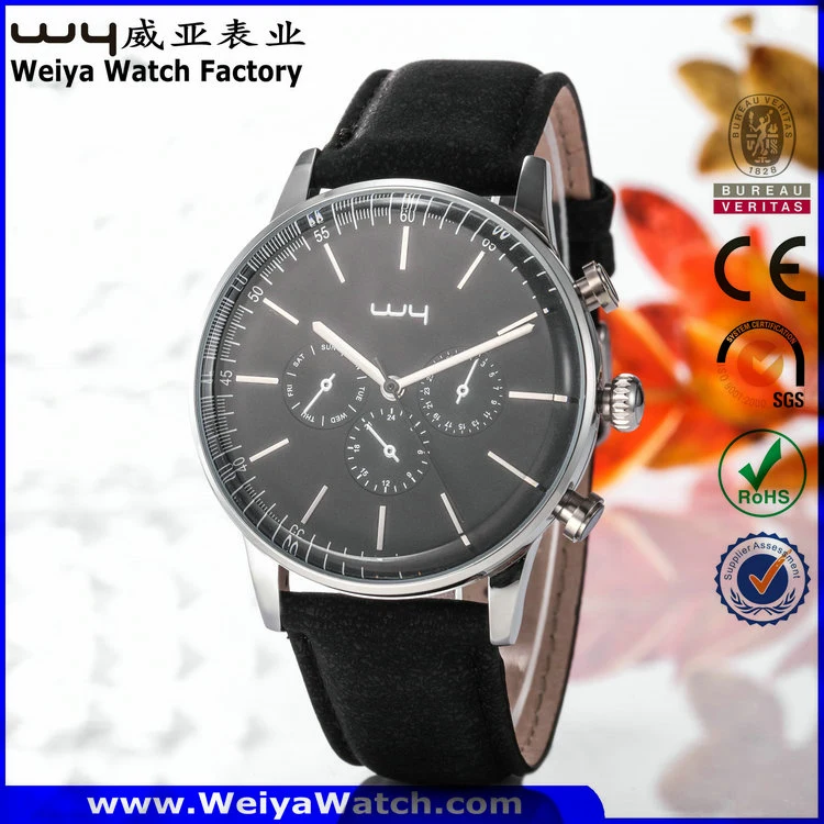 Factory Casual Quartz Ladies Fashion Wrist Watch (Wy-081E)