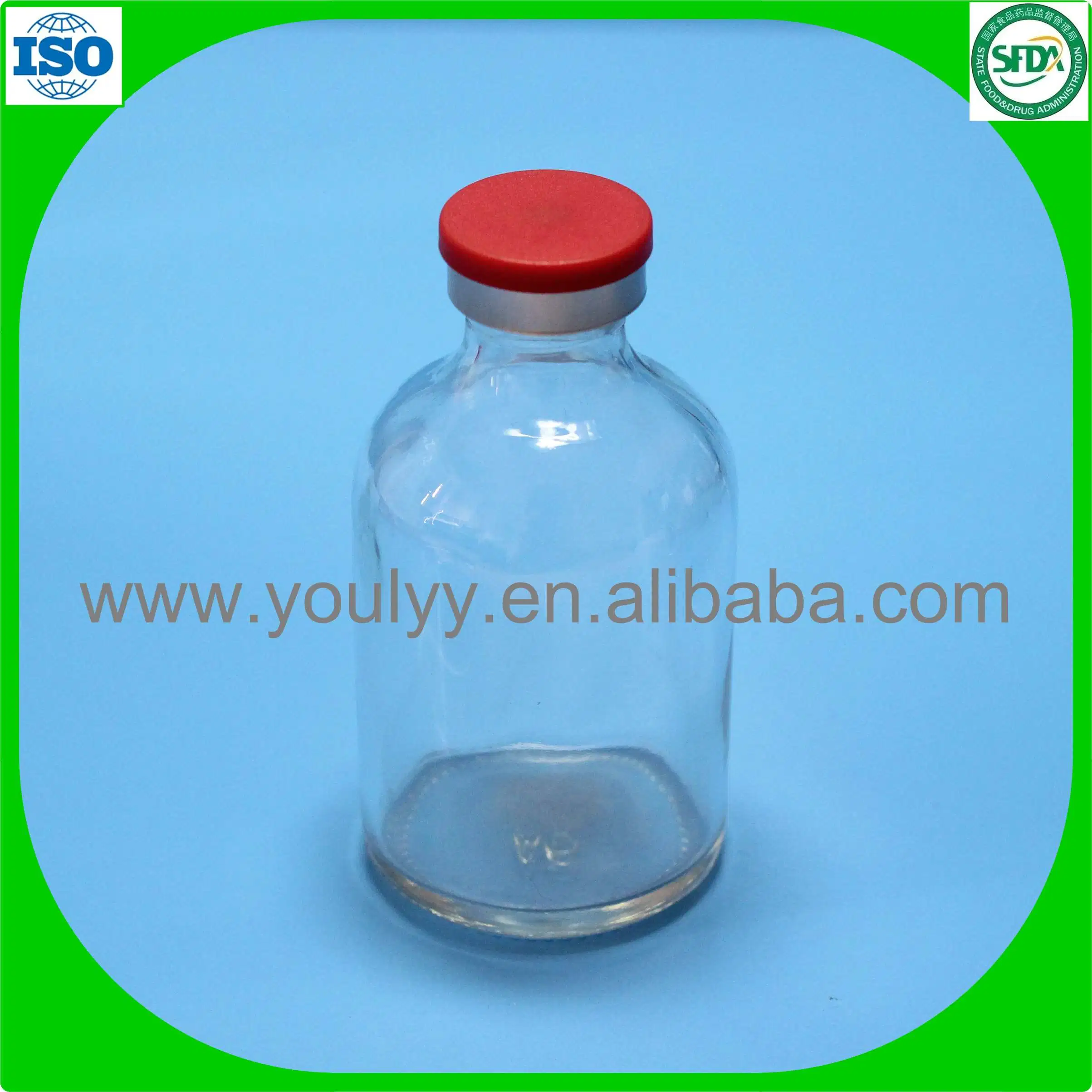 Glass Moulded Bottles for Liquid