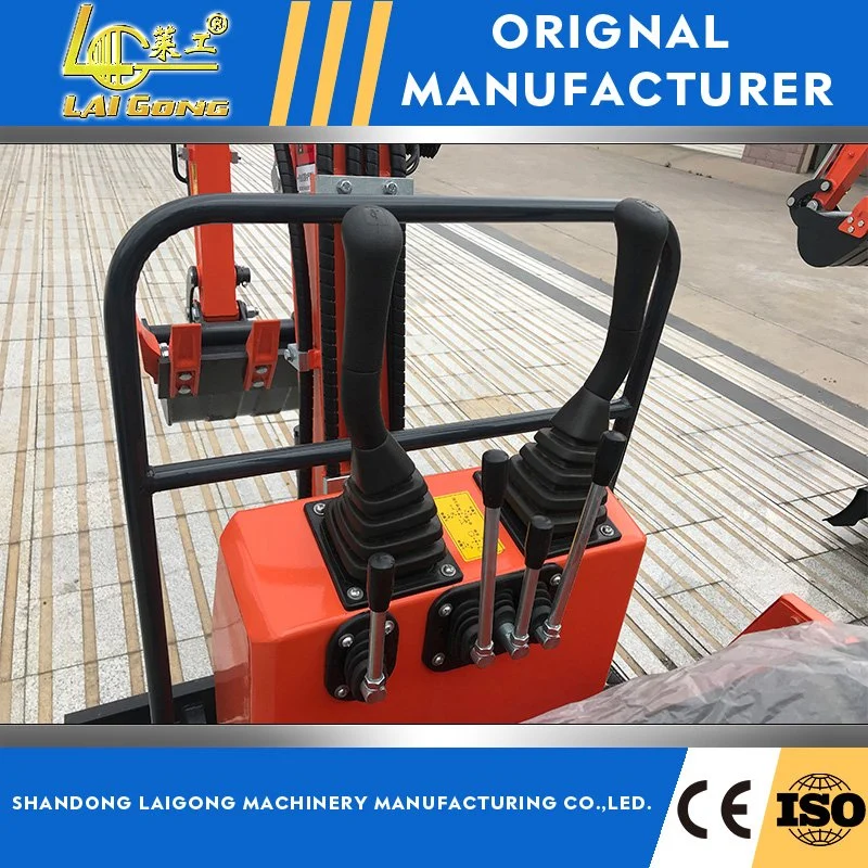 Lgcm 1ton Small Hydraulic Crawler Excavator LG10 with Breaker Hammer