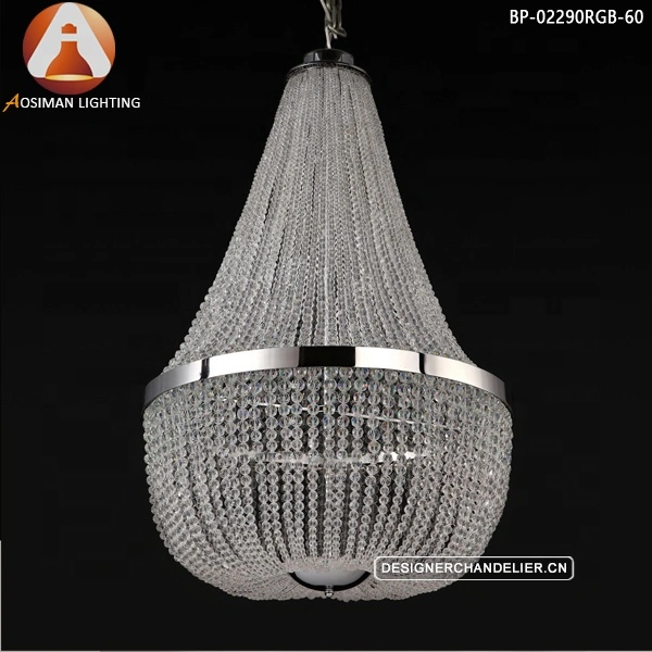 Clear Impero Crystal Chandelier Pendant Light