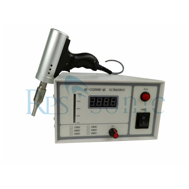 Portable Ultrasonic Plastic Welder Spot Welder with Handheld Gun