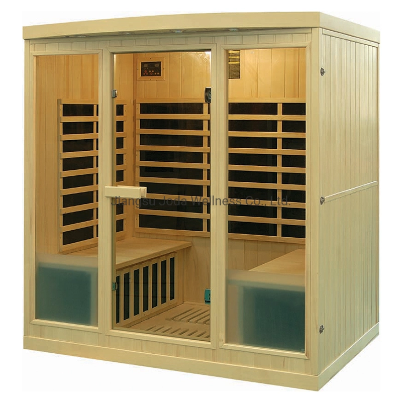 Various Waterproof Wood Dry Steam Sauna Room 2 Person Small Home Sauna