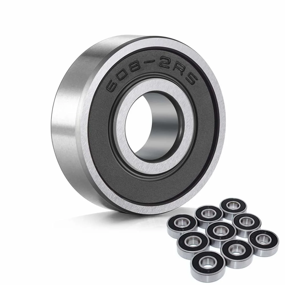 High quality/High cost performance  Bearing Set 608zz Multiple Colour 608-2RS 8*22*7 mm for Skateboard Scooter Roller Ball Bearing 608 RS