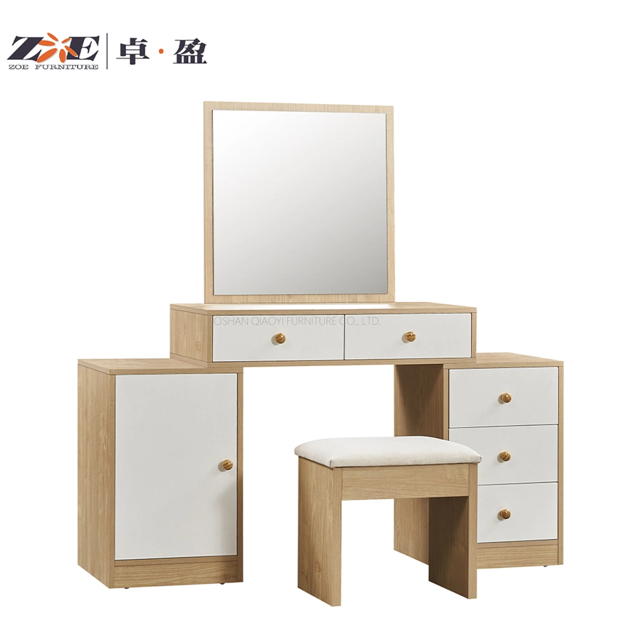 Foshan Hot Sale Paseo de lujo en madera Modular Closets dormitorio Mobiliario de armario