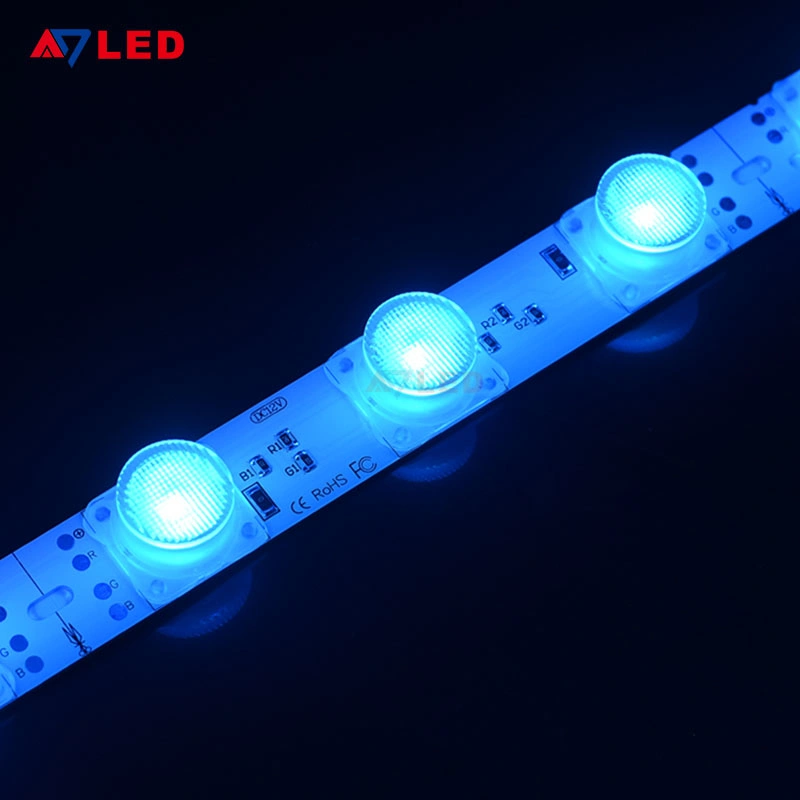 IP20 High Lumen RGB SMD 3030 18LEDs/M Multi Color Rigid LED Strip Light Exhibition Lighting