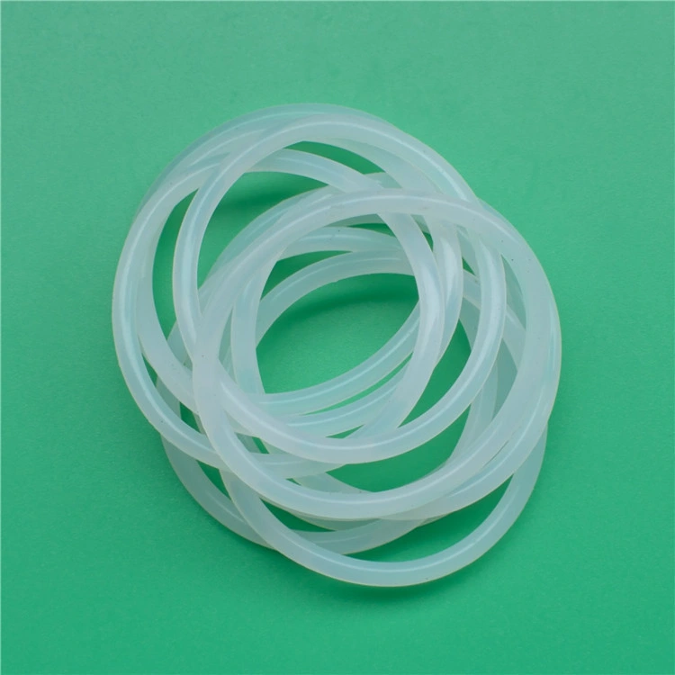 Heat Resistant Clear Silicone O Ring Seals