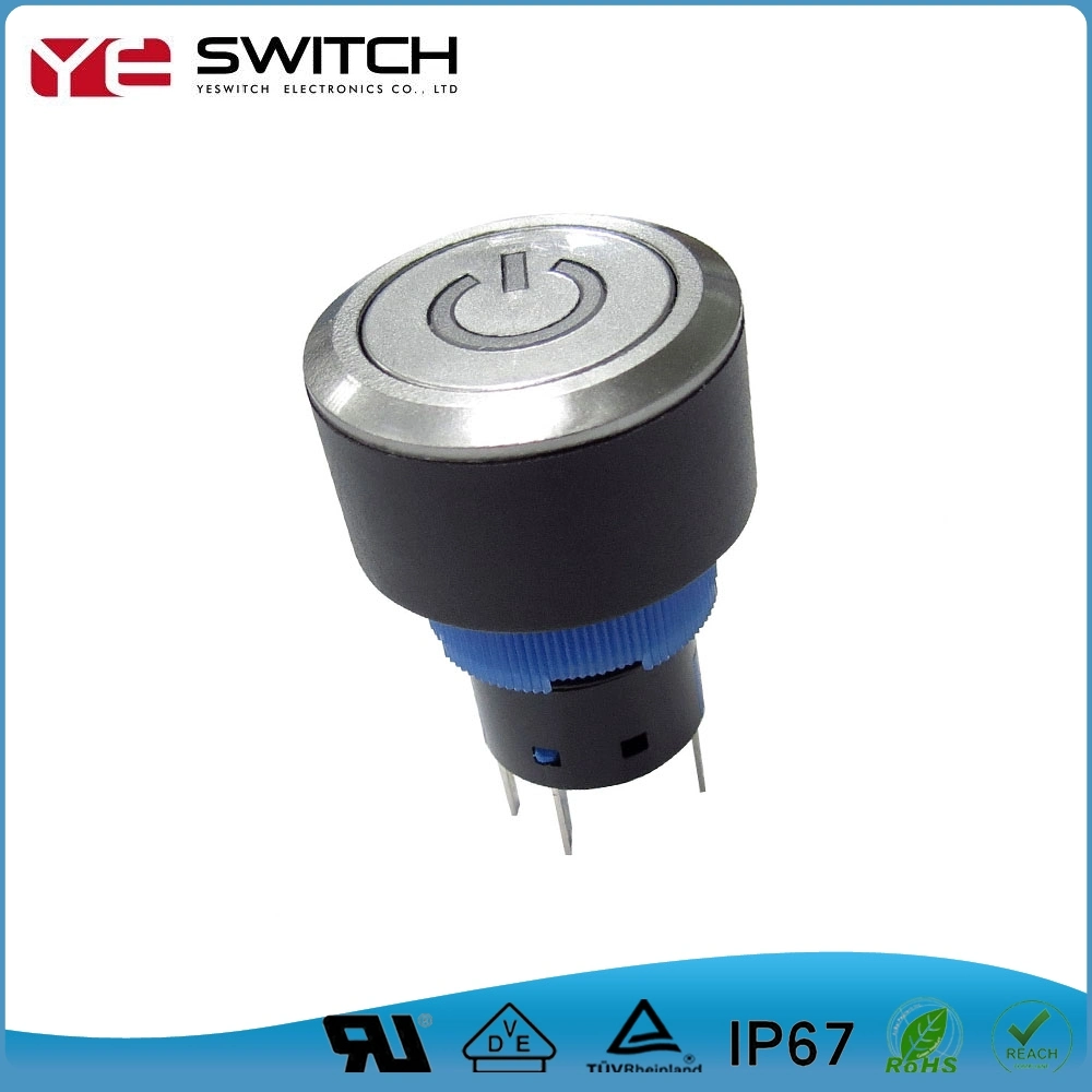 Stainless Steel IP65 Waterproof Push Button Switch