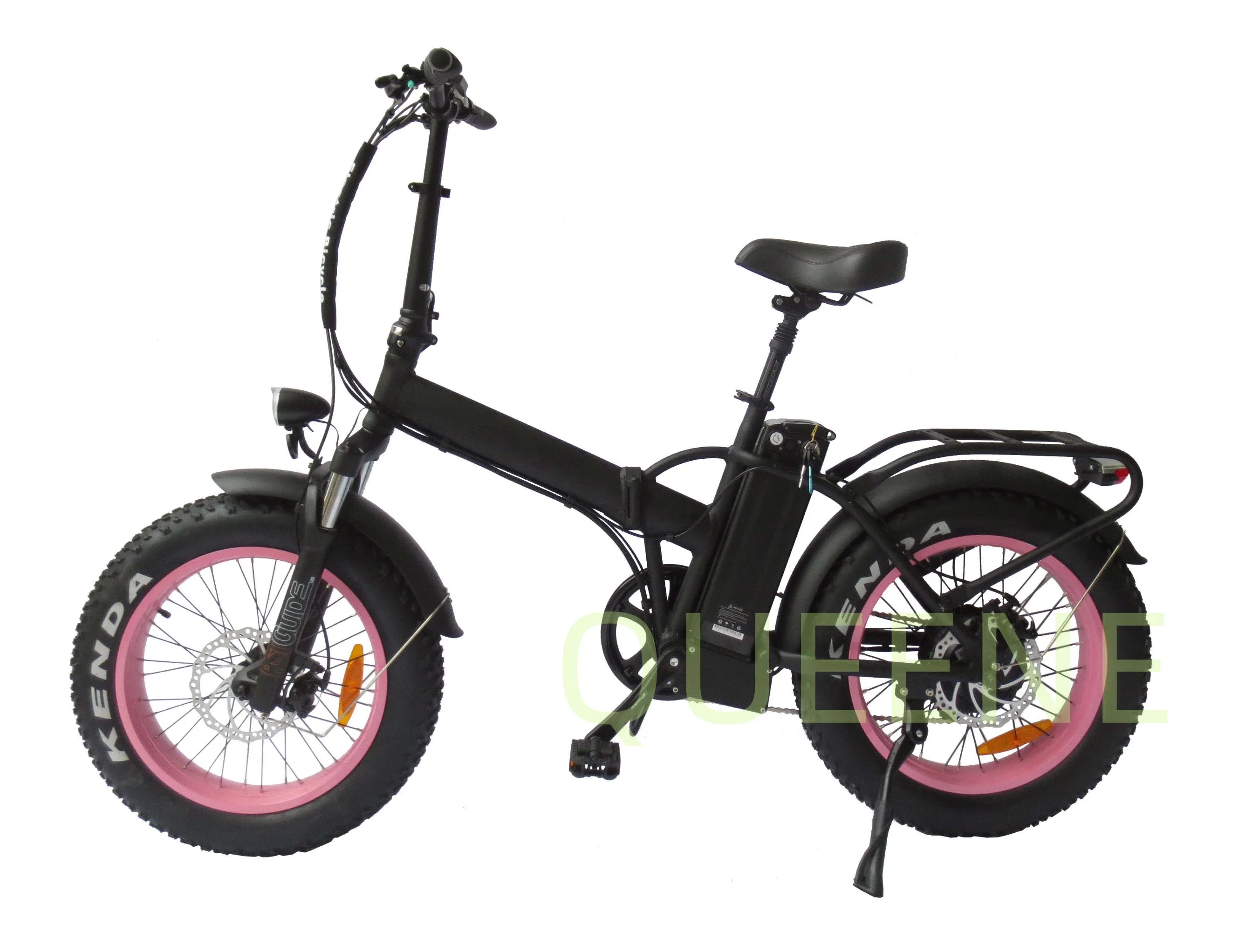 48V Bafng ajustable Motor neumático Fat bicicleta eléctrica Ebike Folading bicicleta eléctrica bicicleta