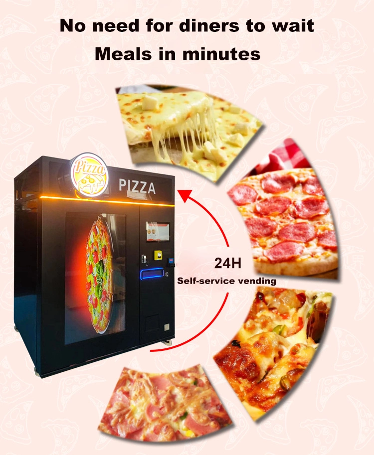 Pizza Hot Food for Sale Vending Machine Automatic Pizza Vending Machine