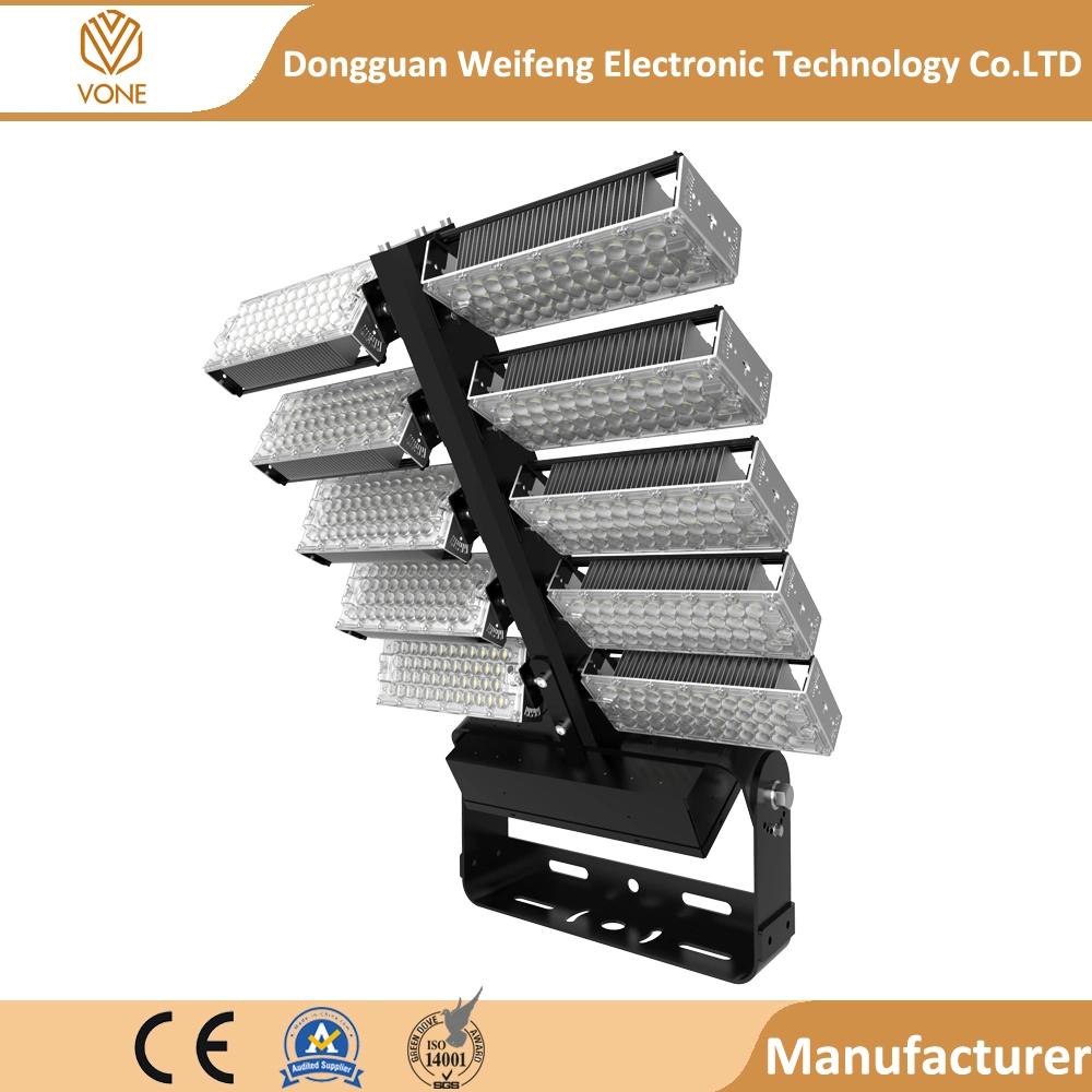 Factory Direct LED Stadium Flood Light of Aluminum Housing with Long Life Span 3 Years 5 Years Warranty