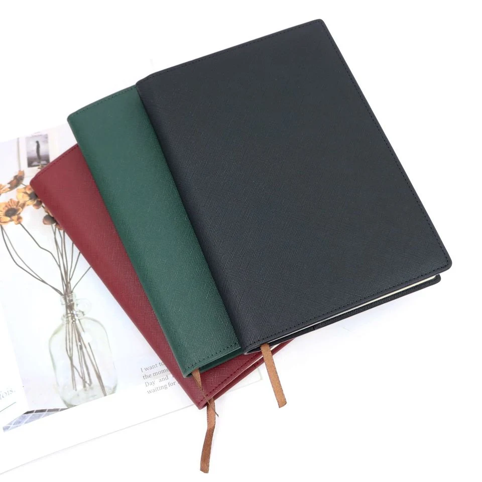 Custom PU Leather Notebook Personalized A5 Note Book Paper Notebook