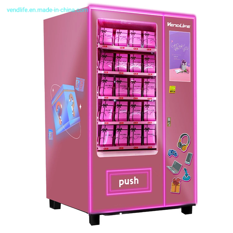 Faire l'écran tactile/esthétiques de cils Vendlife Machine distributrice de produits cosmétiques Custom/beauté vending machine populaire