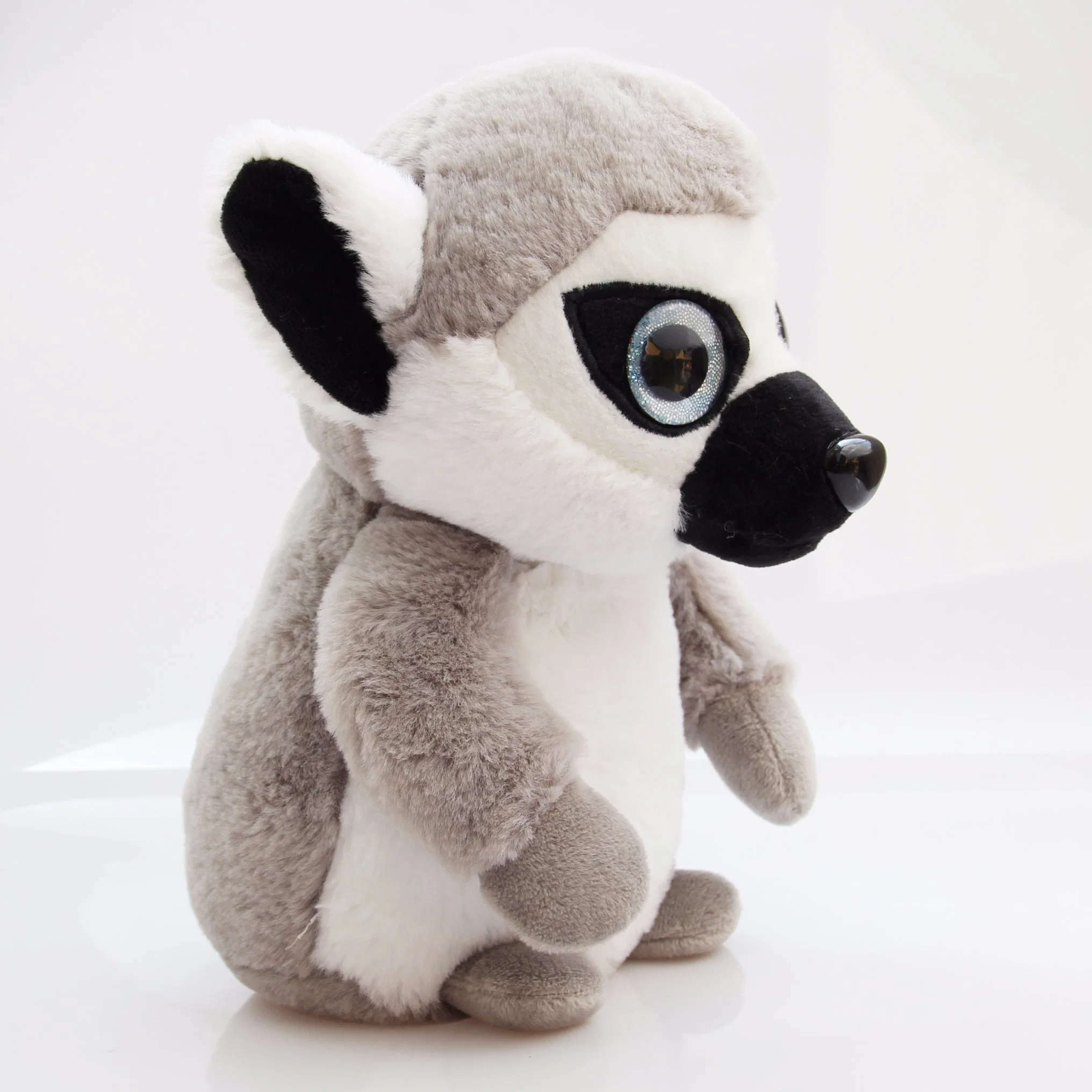 Nuevo corto de muñeca de felpa bufanda marrón Monkey Plush Toy de regalo para San Valentín