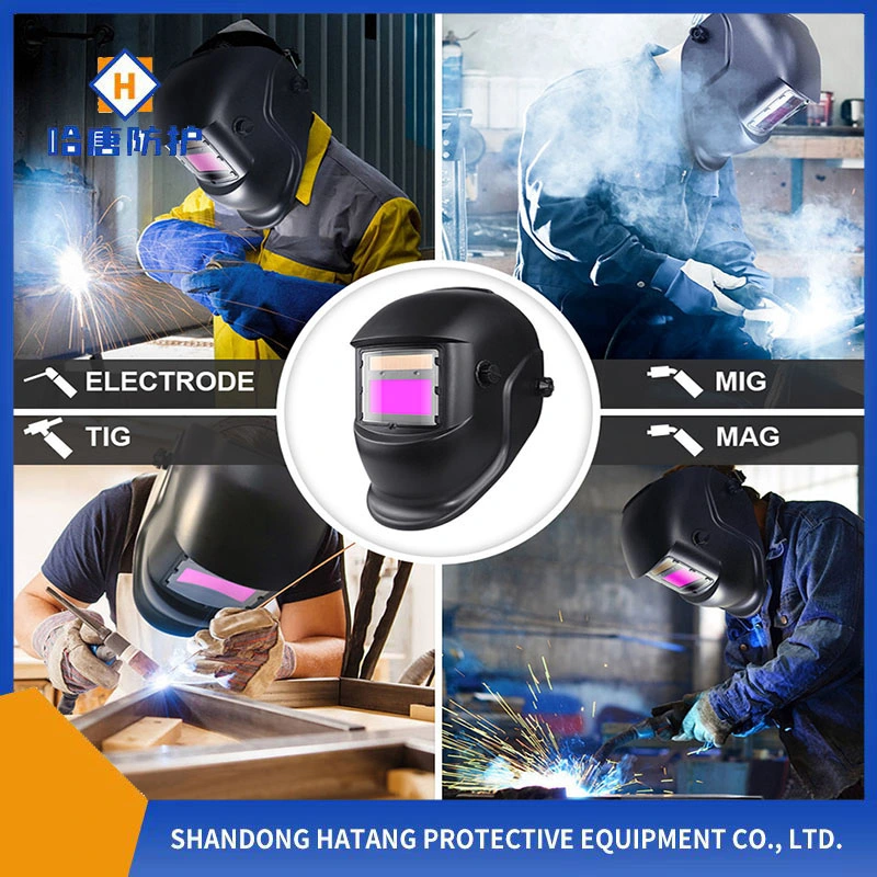 CE En169/En175/En379 Solar Auto Darkening Welding Mask/ANSI Z87.1 Welding Helmet for TIG MIG Welding