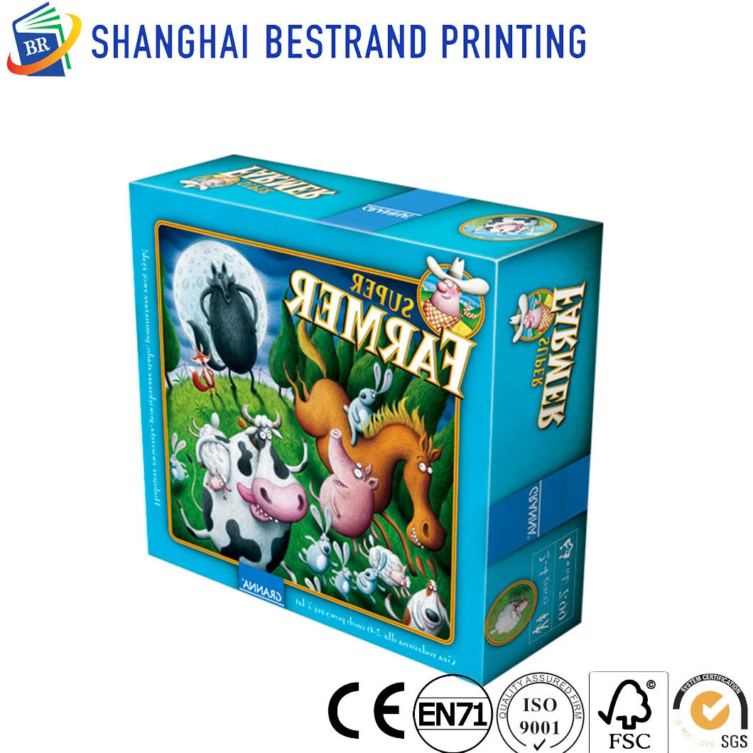 High Quality Popular Foil Press Playing Card Printing with with Slip Case