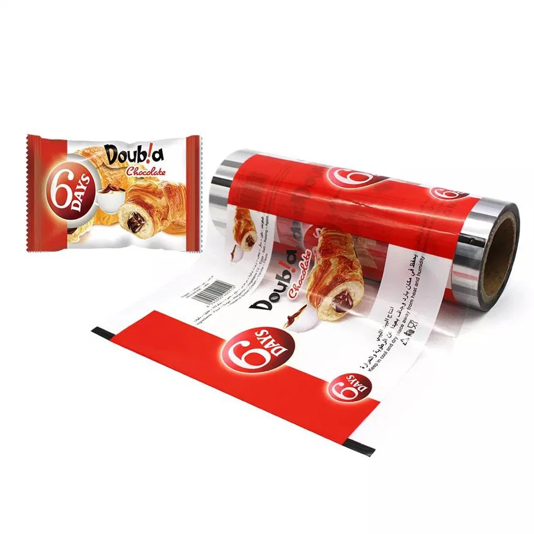 Aluminiumfolie Metallisierte Pet-Folie Laminieren Lebensmittelverpackung Kunststoffrolle Folie für Kartoffelchips Cookies