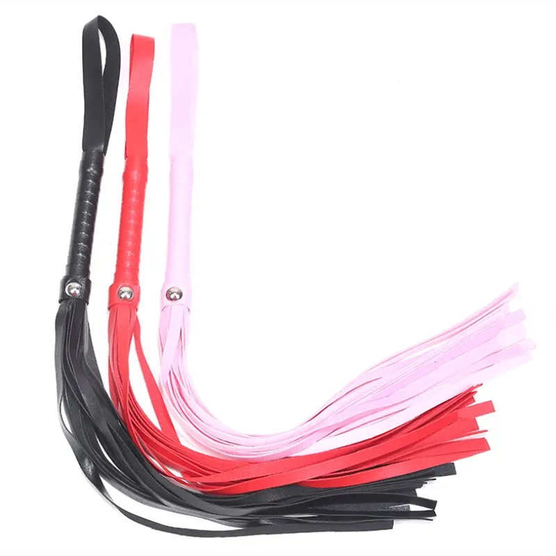 Go Party Wholesale/Supplier 55cm Bdsm Fetish Bdsm Bondage Leather Whip