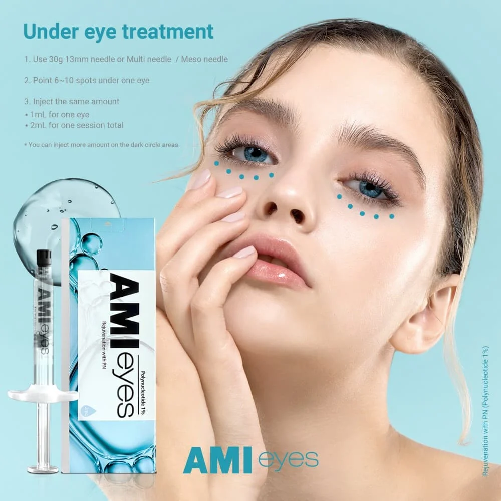 Hot Selling Ami Eyes Injection Anti Wrinkles Dermal Fillers for Dark Circles