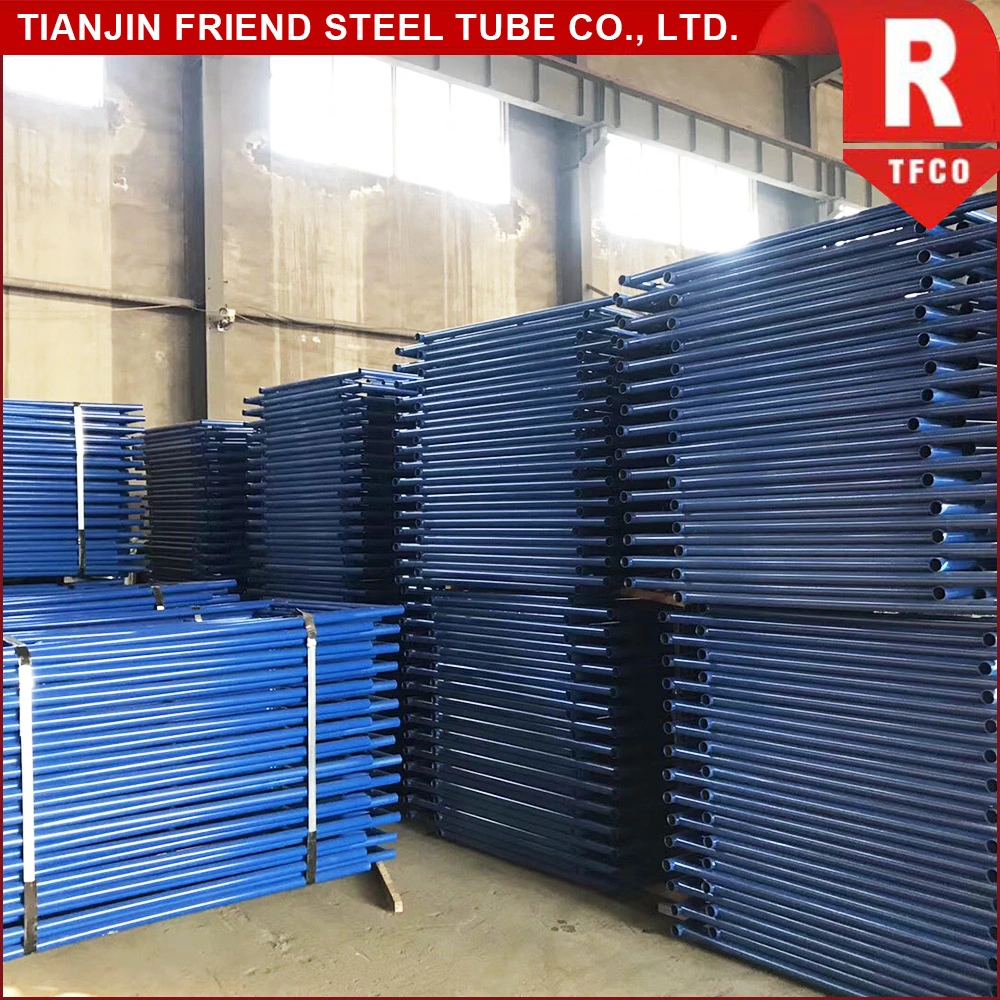 1.6-3.0mm Full 1219X1700, 1930X1219mm, 1219X914mm Painted Frame Aluminum Scaffolding Steel Fraework Factory