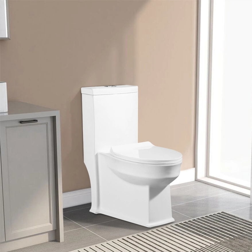 Piso de cerámica de tornado Hotel Asia One-Piece Wc wc para la venta