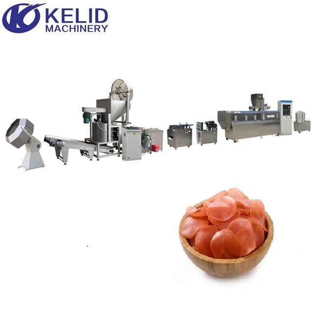 Wheat Flour Corn Fried Pellet Bugles 2D 3D Snack Making Processing Machine