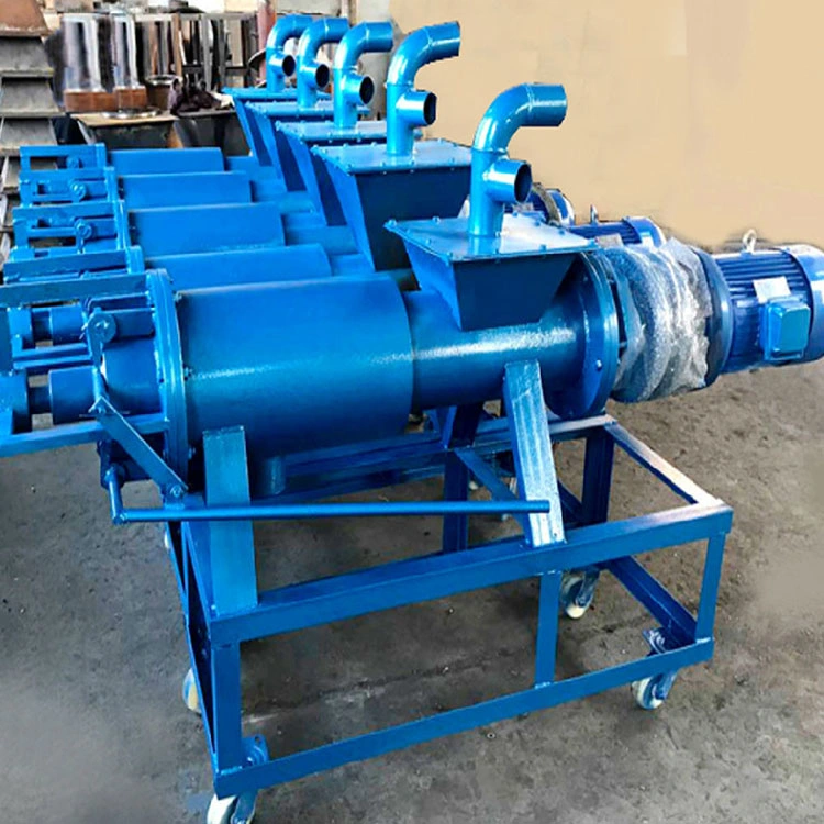 Manure Dewatering Equipment Slanting Sieve Type Solid Liquid Dry and Wet Separator