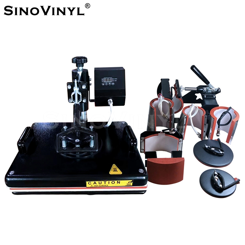 SINOVINYL High Quality Sublimation Heat Press Machine for Printing T-shirt