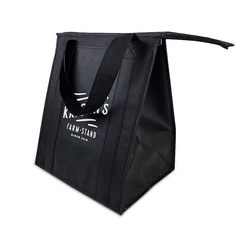 Polyester Cooler Bag, Non-Woven Insulation Bag, Picnic Thermal Bag, Wine Cooling Bag, Camping Tote Bag, Promotional Ice Bag
