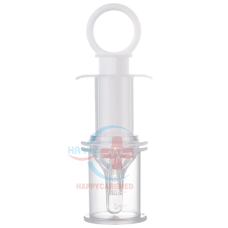 Hc-R074D Silicone Nipple Pet Liquid Syringe Feeding Pet Needle Feeder Puppy Feeding Syringe Pet Push-Type Medicine Feeder Kit