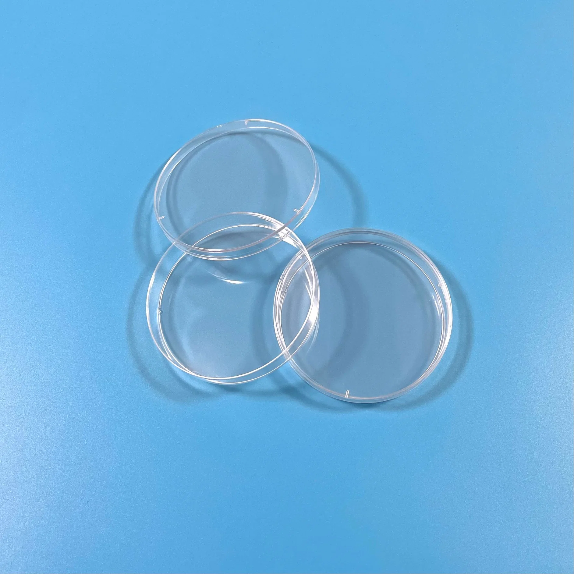 Factory Directly 35mm 55cm 70mm 90mm 130mm 150mmtissue Petri Dish PS Sterile Laboratory Medical Plastic Product Plastic Bacteria Culture Petri Dish