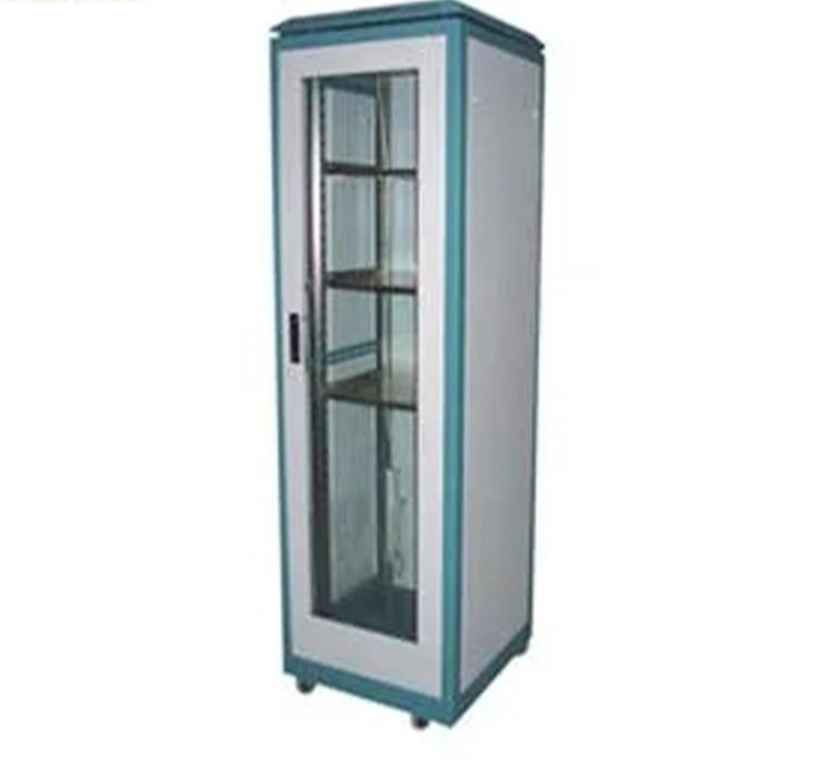 19 Inch Data Center Server Rack Floor Standing Glass Door Floor Network Cabinet