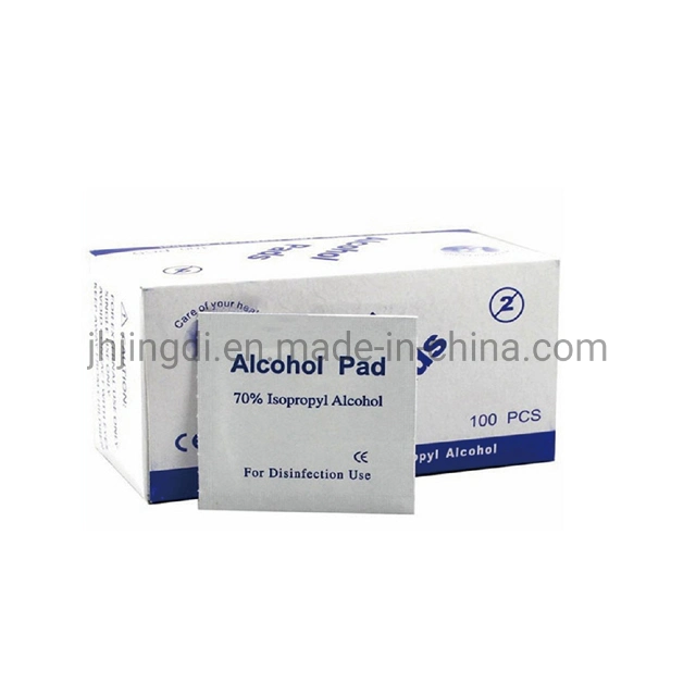 Alcohol Pad Swab Alcohol Pads-Antiseptic 70% Isopropyl First Aid Kit Use-Manufactory-100PCS/Box, 200PCS/Box, 6cmx3cm