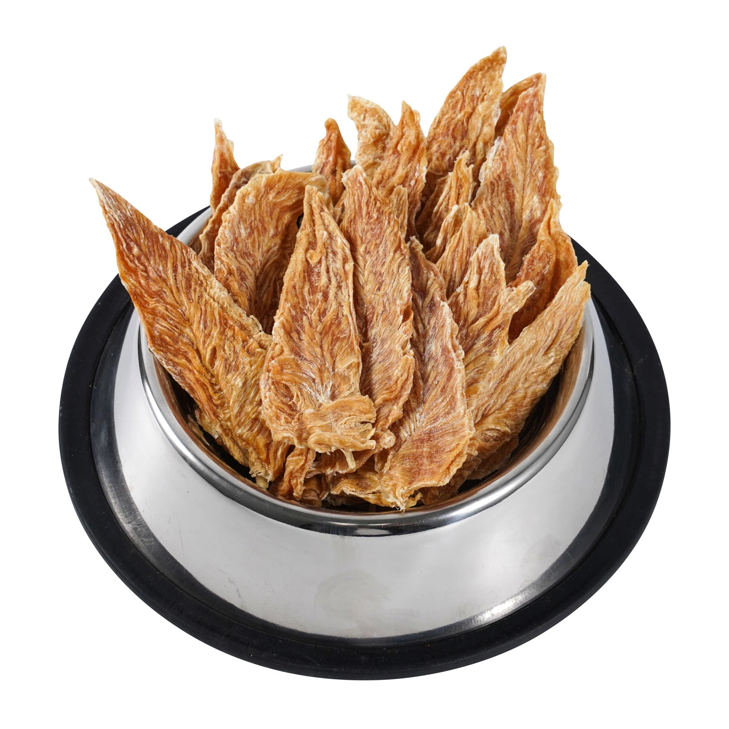 Popular Good Flavour Pet Teeth Grinding Dried Chicken Breast Meat Jerky