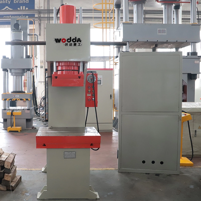 63t 100t Single Punch Tablet Column Arm Steel Wire Straightening Composite Molding Hydraulic Pressing Machine