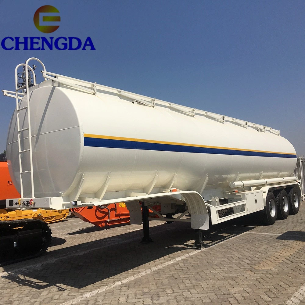 42000 Liter Tankwagen Semi Trailer Mobile Oil Truck Tank