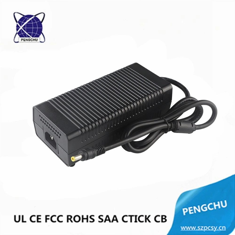 Desktop AC to DC 12V 15A LED Power Supply 180W with UL CE FCC RoHS SAA CB PSE Approved