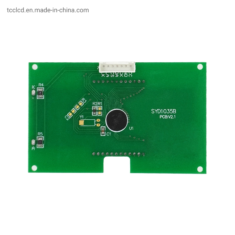 6 Stellen 4 Stellen Segment Code Bildschirm Uhr Rechner Stoppuhr Bildschirm VA Black Film LCD-Bildschirm Custom 3,5 Zoll-Display