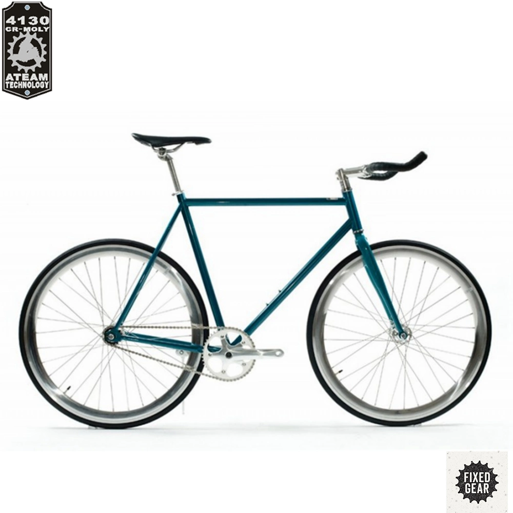 Single Speed 700c China Supplier 4130 Steel Frame Fixed Gear Bicycle