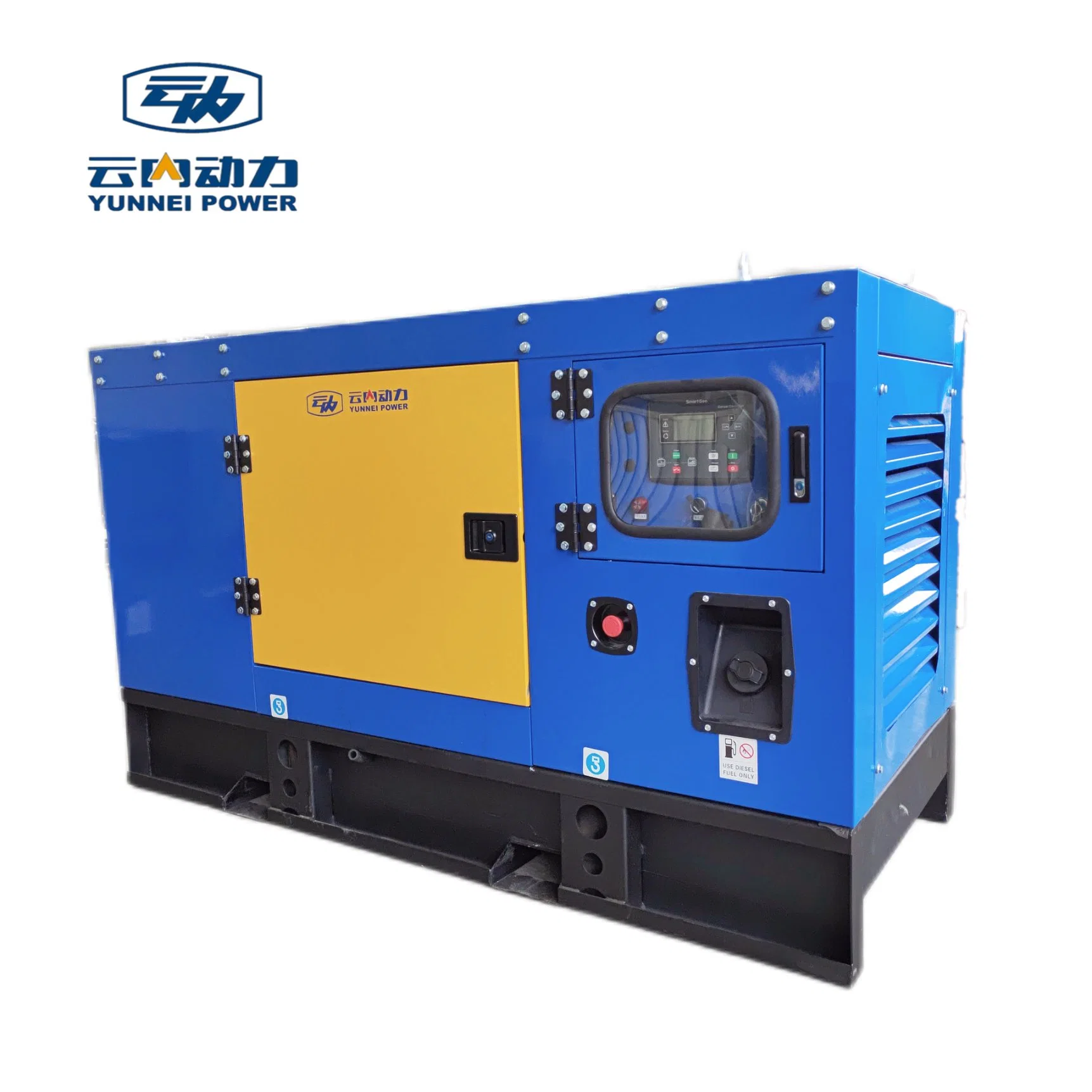 50 kVA a 40kw Yunnei Generador Diesel con seguridad eléctrica