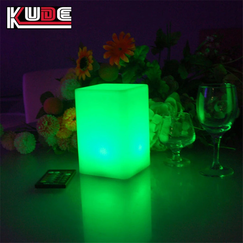 Festival Decoration LED Pillar Lighting Lamp Restaurant Table Lamps Wedding Decor