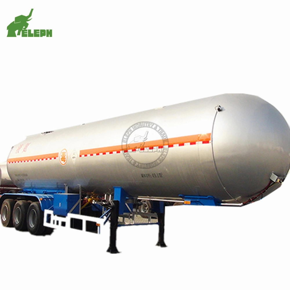 Road 30-60cbm Propane Refill Tank Road LPG Tanker Trailer