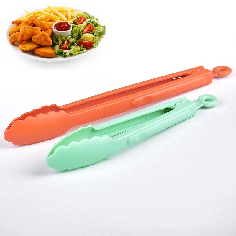 High quality/High cost performance  9 Inch Utility High Heat Plastic Kitchen Tong