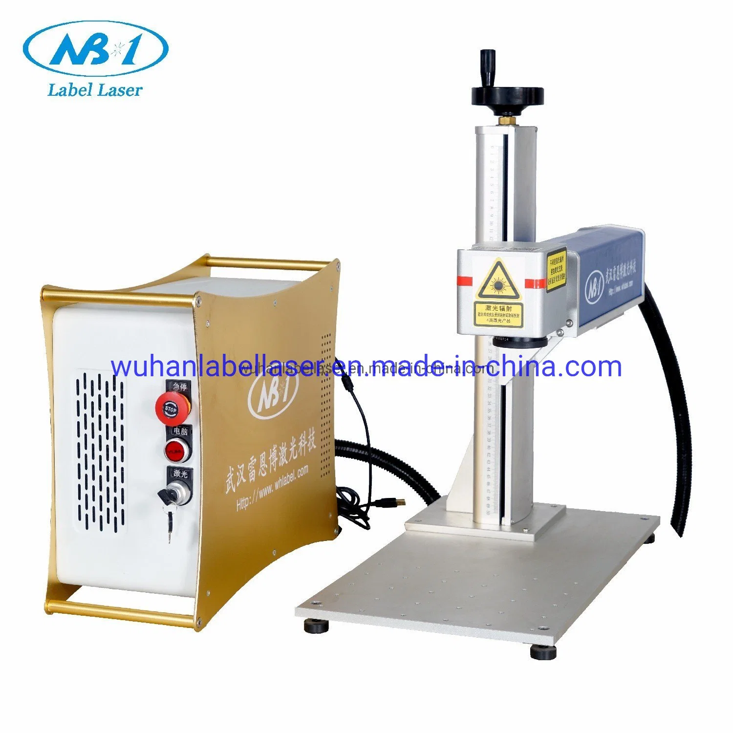 Handheld Portable 20W Laser Marking Machine Fiber for Metal Non Metal