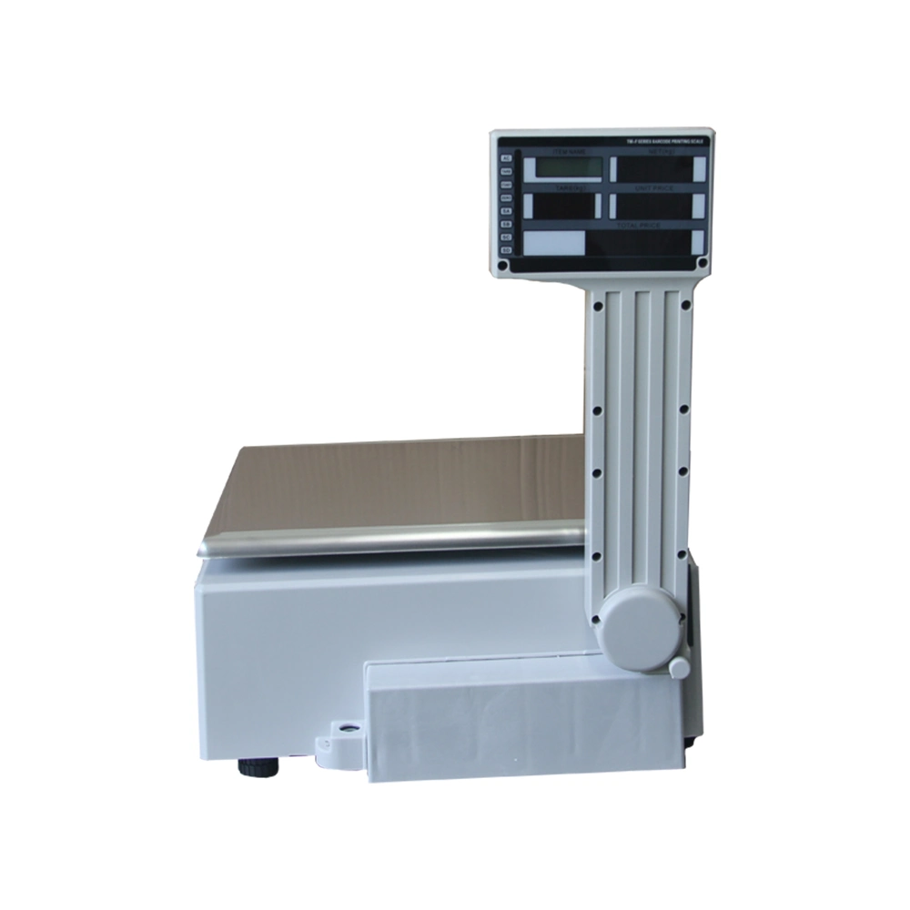 Electronic Weighing Scales Barcode Label Printing Scale for Fruit Shop (HCC-ACS10)