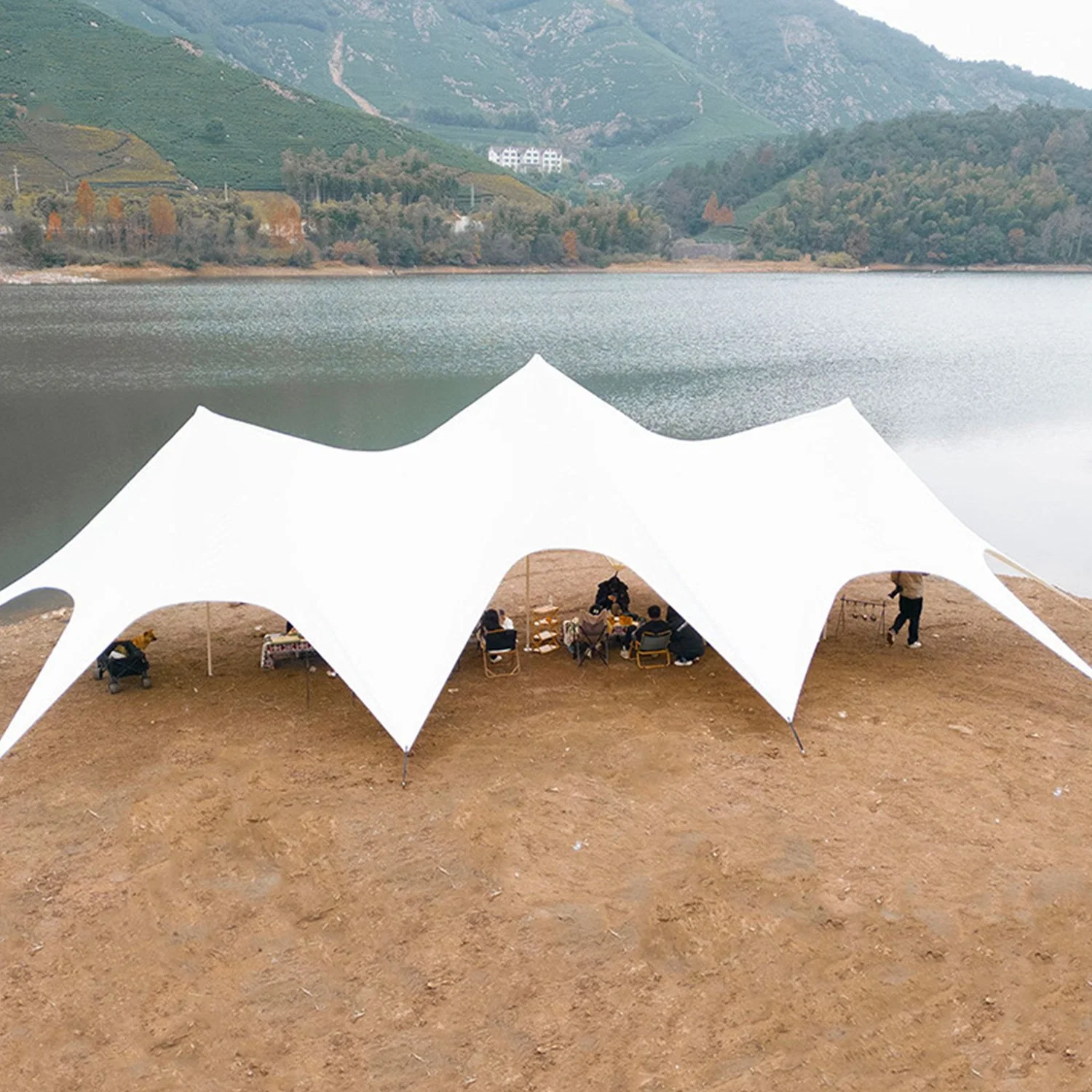 High quality/High cost performance Sun Shelter Advertising Event Tent Star Spider Outdoor Tent for Big Event