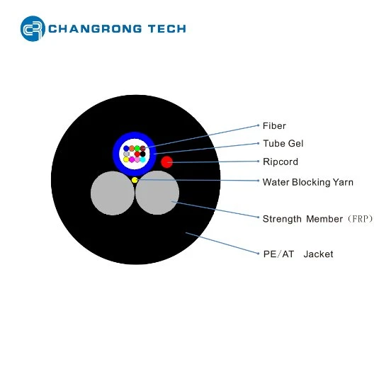 Customized Communication Single-Mode GYXTW GYTA53 Optic G652D Price Gyxtc8s GYXTY Asu Fiber Cable